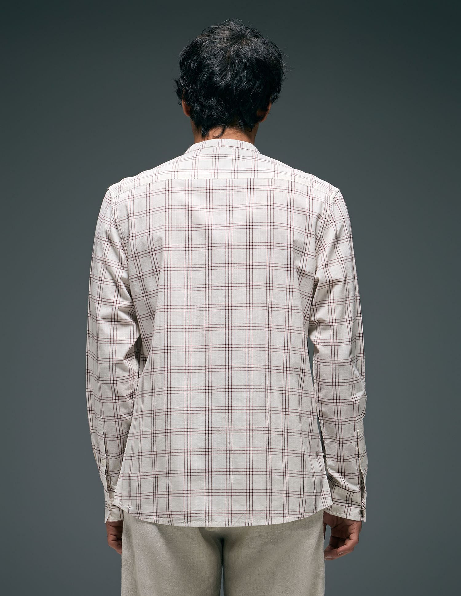 Flying Machine Plaid Checked Pure Cotton Shirt