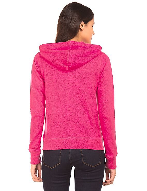 Aeropostale Hooded Zip Up Sweatshirt