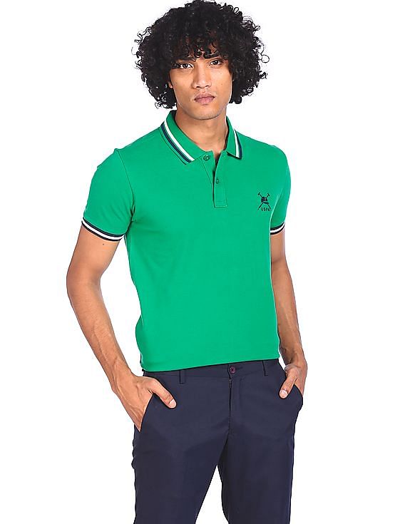 U.S. Polo Assn. Short Sleeve Solid Polo Shirt