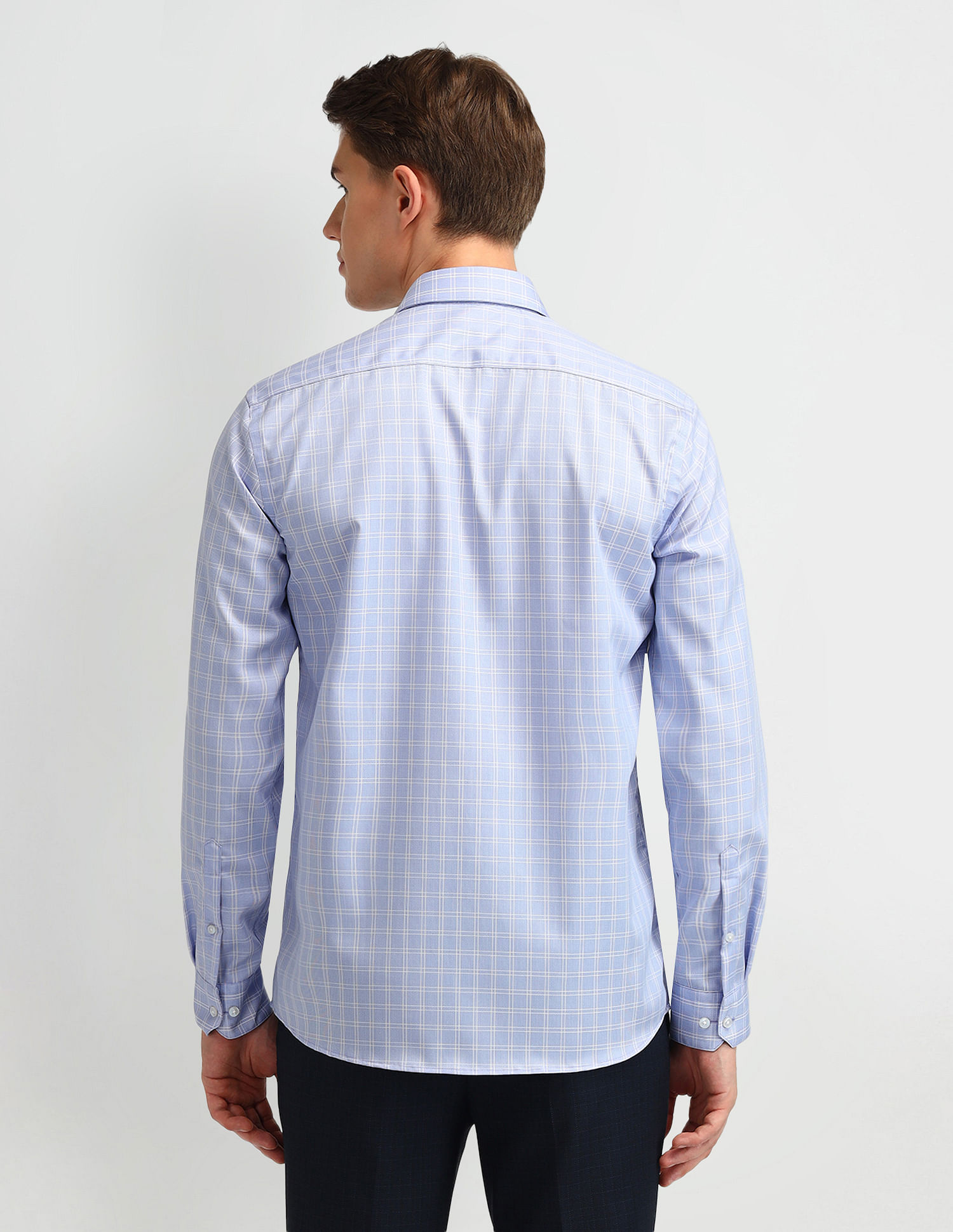 Arrow All-Over Printed Manhattan Slim Fit Shirt