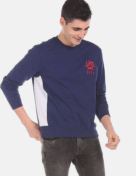 Us polo association men's cotton clearance sweatshirt