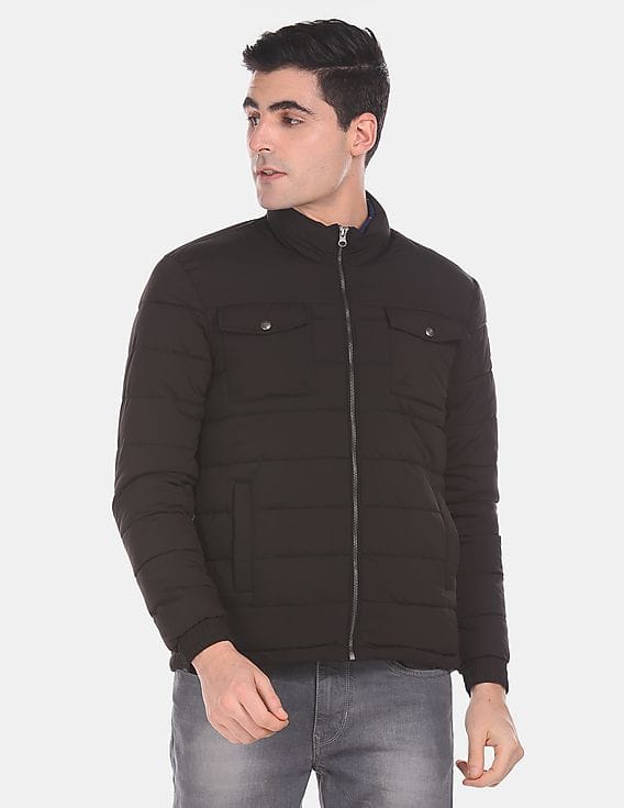 Padded Hooded Blouson – Jent Louis Jentlouis Padded Hooded Blouson