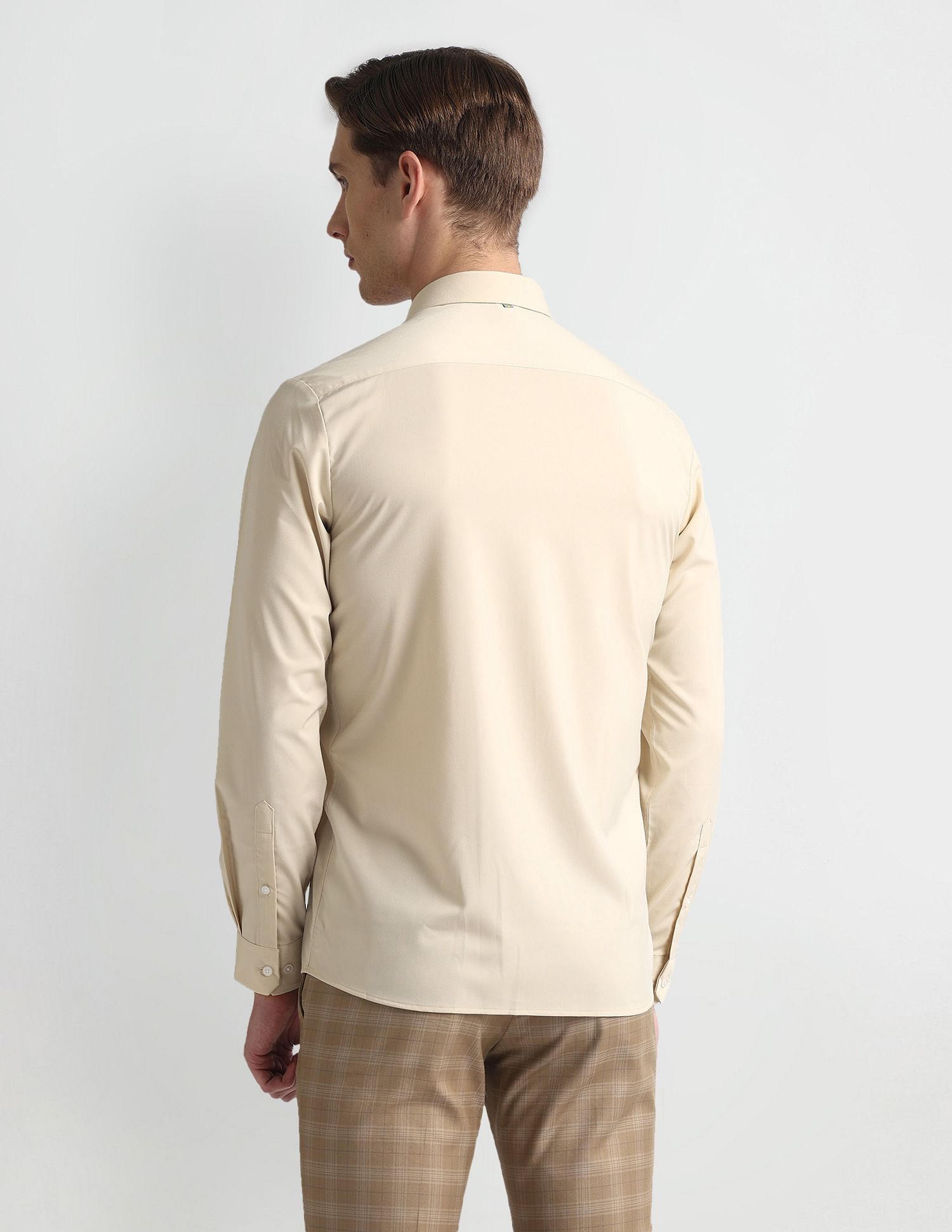 Arrow Newyork Manhattan Slim Fit Twill Shirt