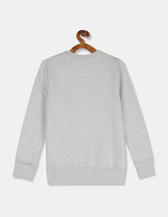 Logo Fleece Crew-Neck Sweatshirt