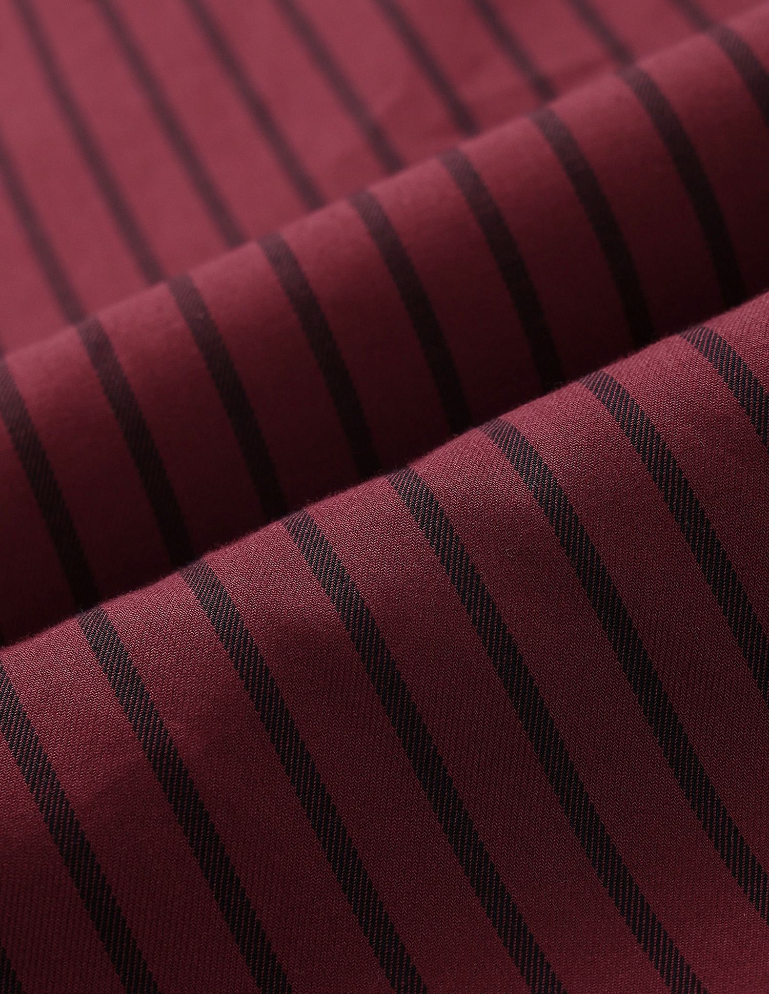 Arrow Twill Vertical Stripes Shirt