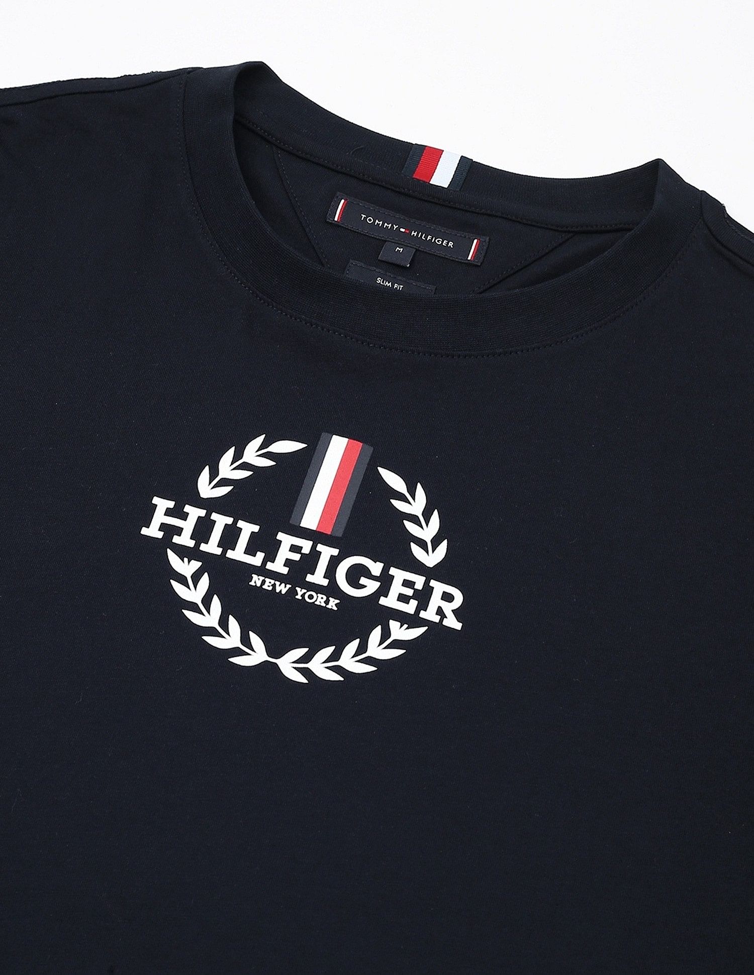 Tommy Hilfiger Logo Regular-Fit Cotton T-Shirt