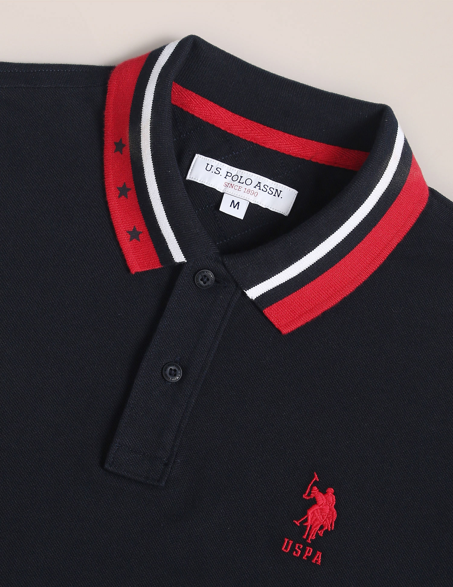 Buy U.S. Polo Assn. Logo Pure Cotton Casual Shirt - NNNOW.com