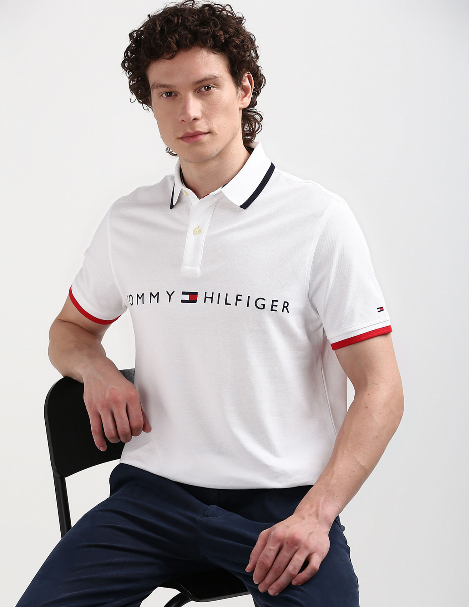 Buy Tommy Hilfiger Tomos Custom Fit Polo Shirt NNNOW