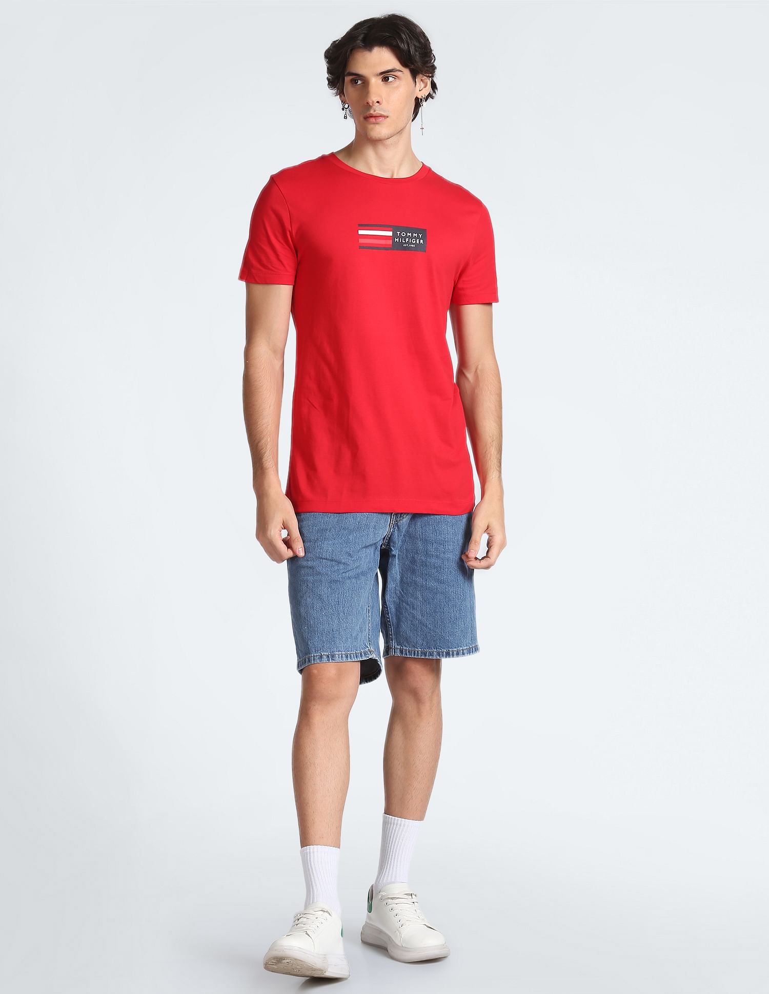 Tommy Hilfiger Organic Cotton Corporate Graphic T-Shirt
