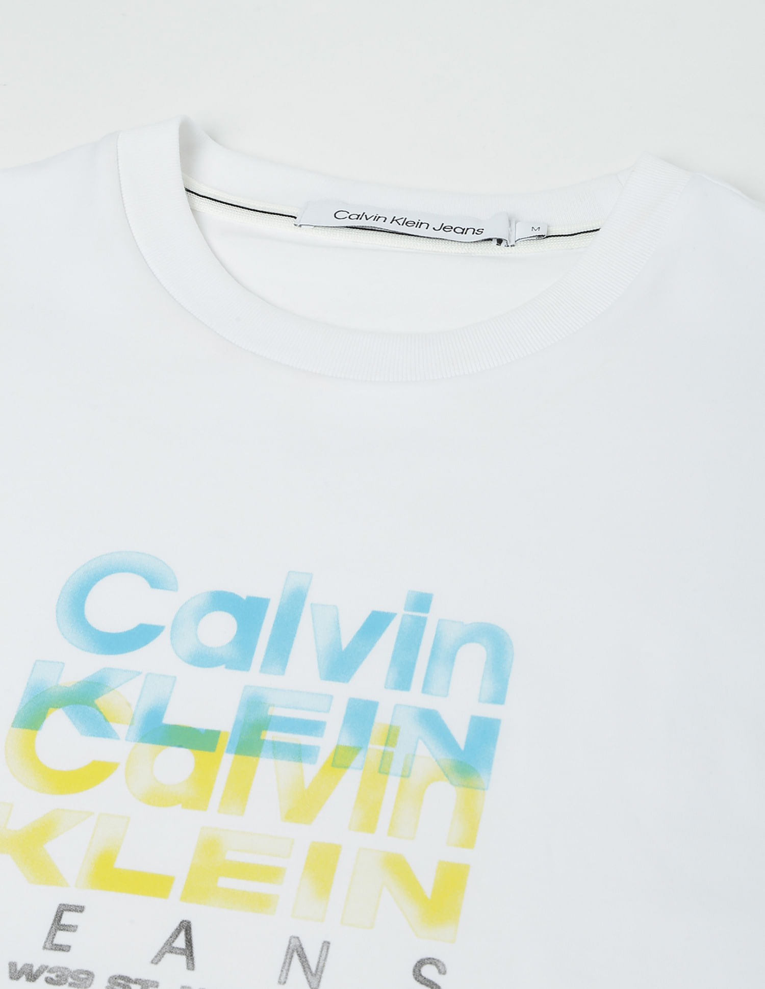 Calvin Klein Crew Neck Repeat Logo T-Shirt