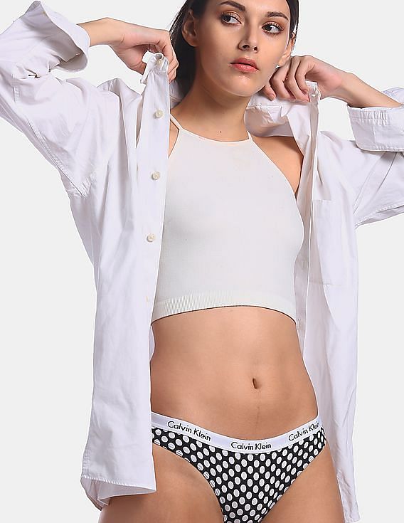 Buy Calvin Klein Underwear Women Assorted Carousel Bikini Panties - Pack Of  3 - NNNOW.com