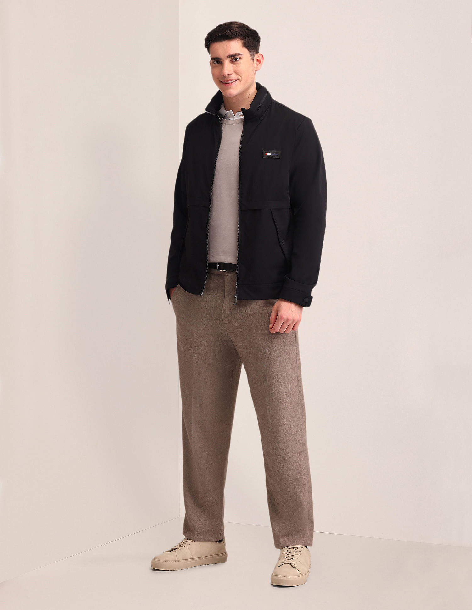 U.S. Polo Assn. Regular Fit Solid Padded Jacket