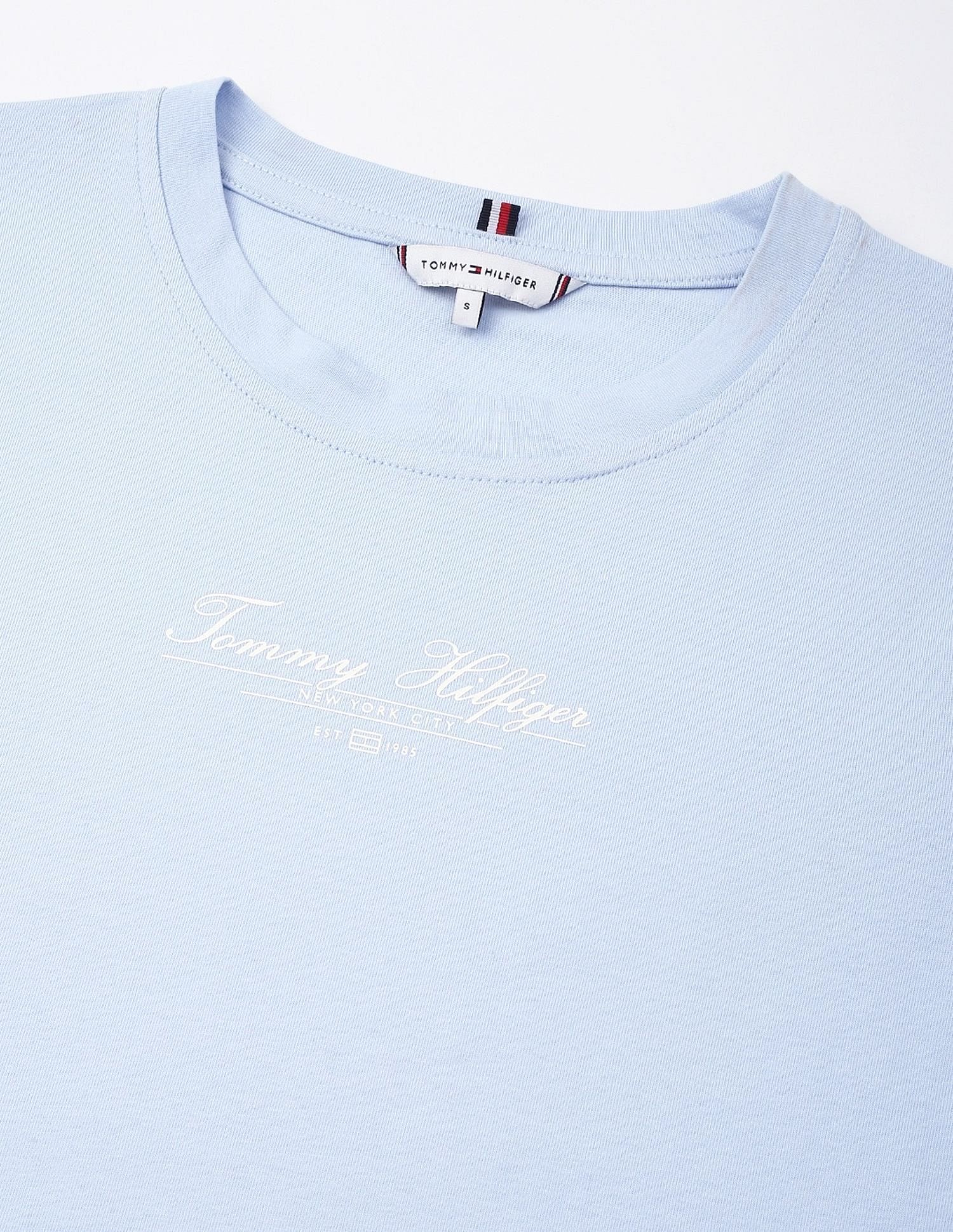 Tommy Hilfiger Logo Regular-Fit Cotton T-Shirt