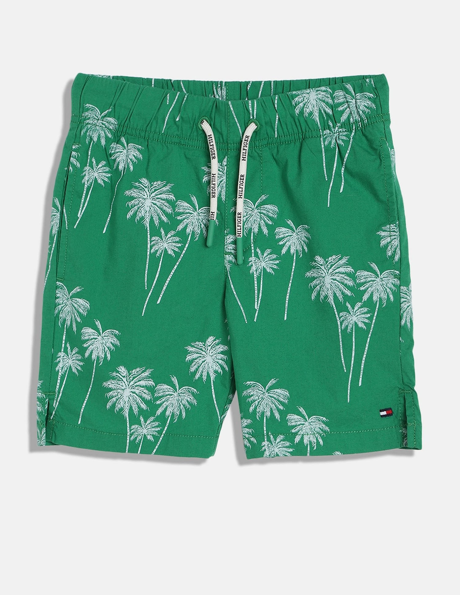 Tommy Hilfiger Kids Boys Printed Regular-Fit Cotton Shorts