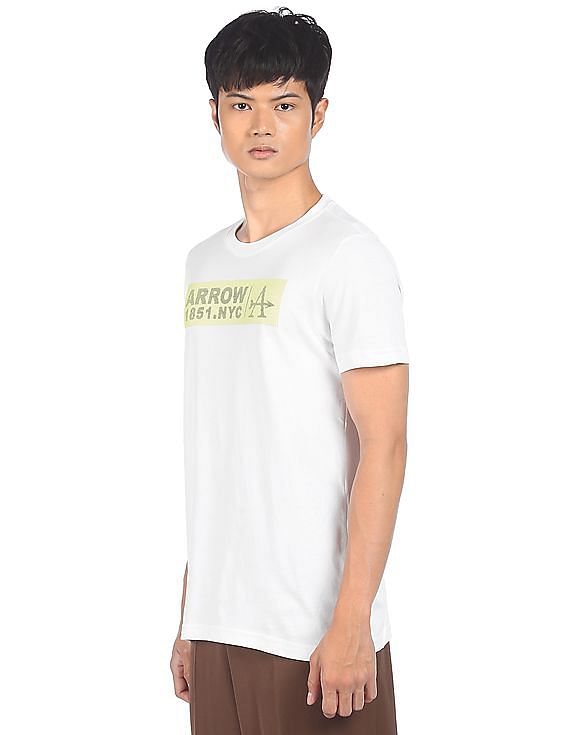 arrow white t shirt