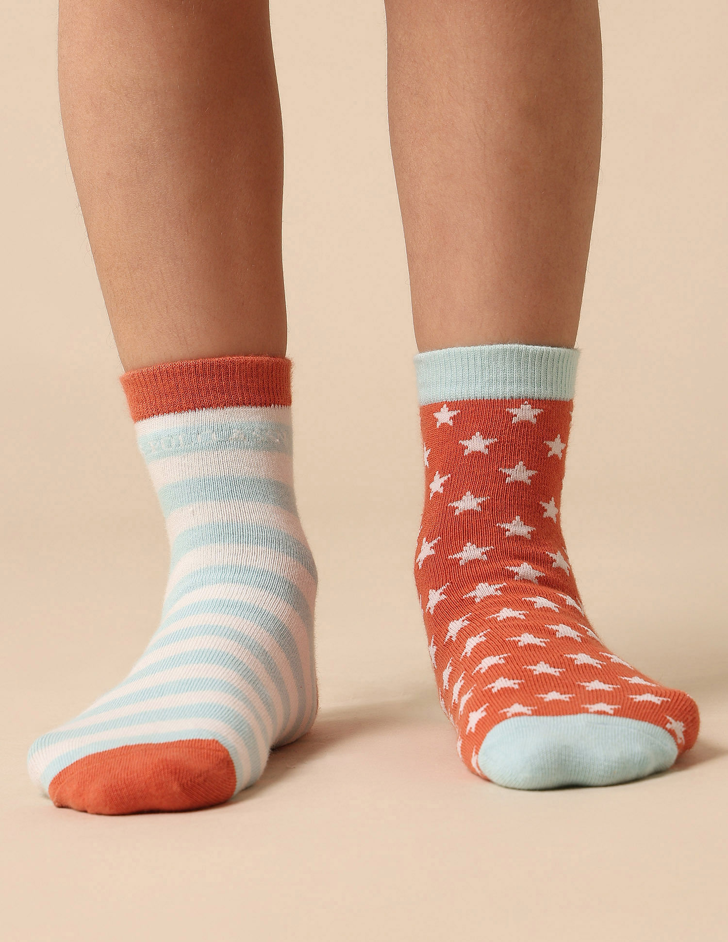 U.S. Polo Assn. Boys High-Ankle Length KS005 Socks - Pack Of 3