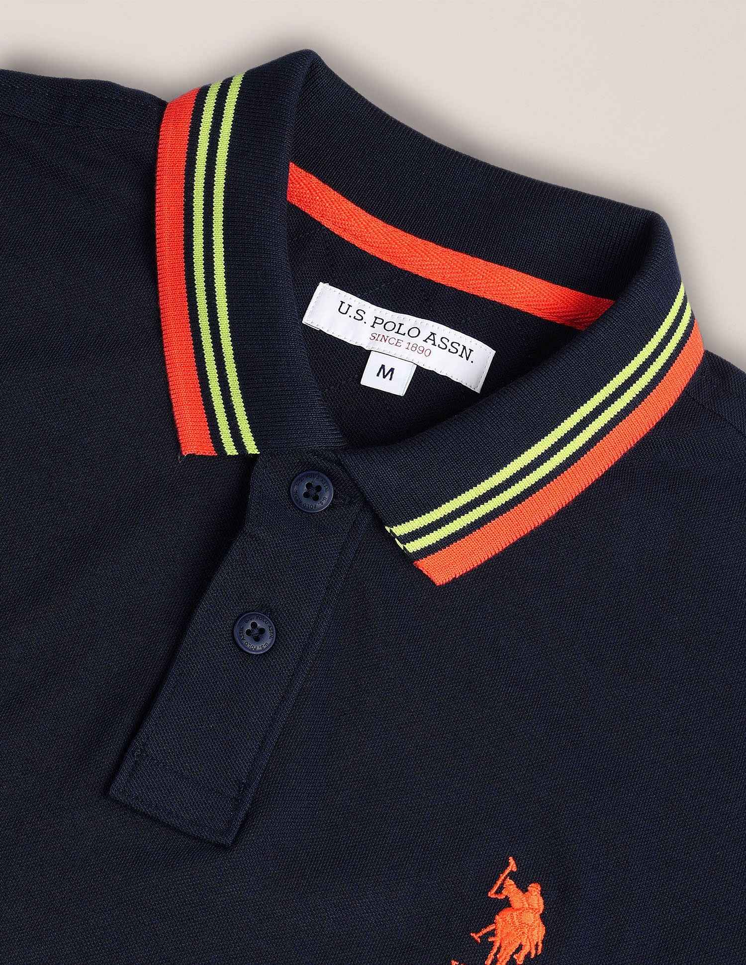 U.S. Polo Assn. Slim Fit Short Sleeve Polo Shirt