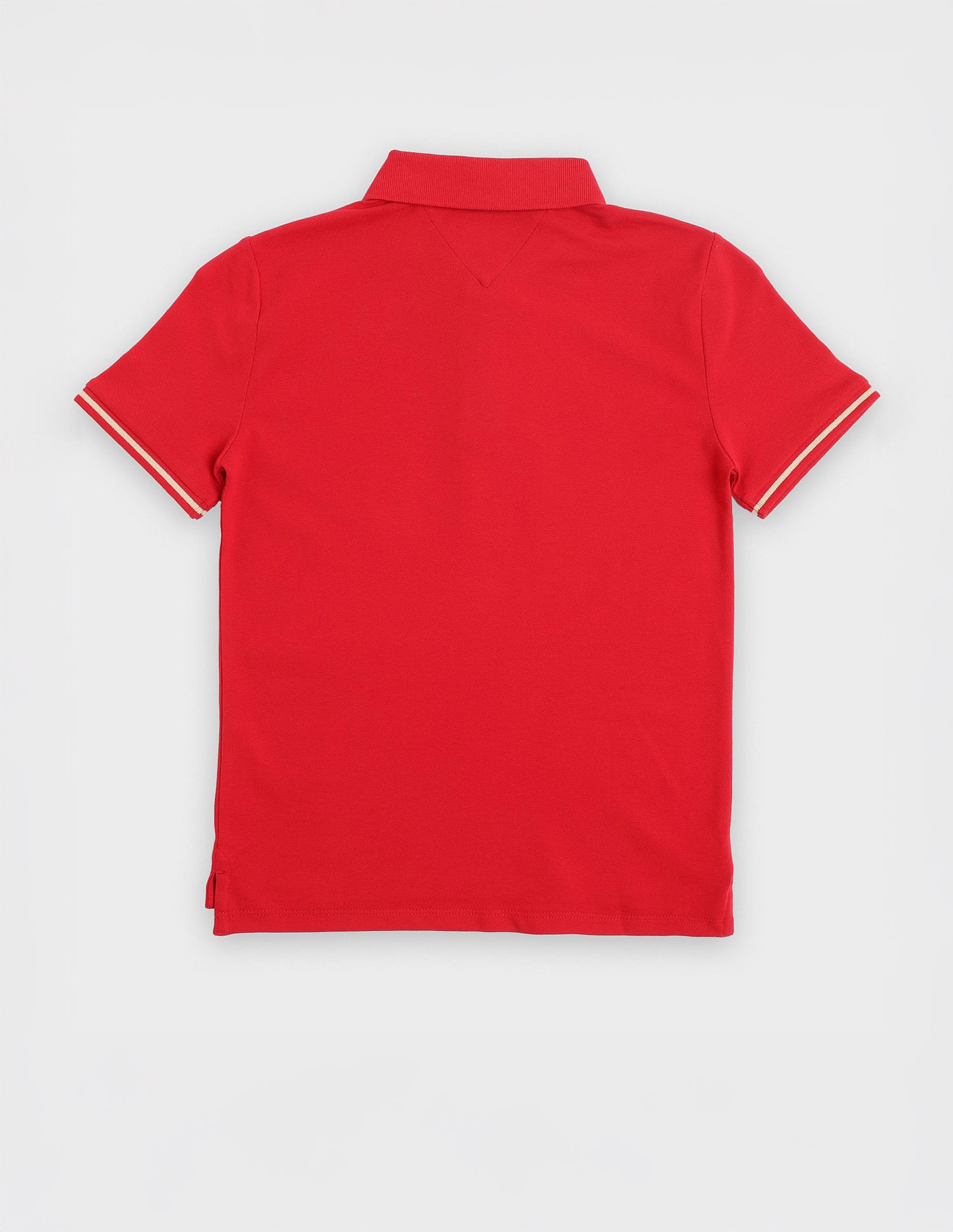 Tommy Hilfiger Kids Boys Logo Regular Fit Cotton Polo T-Shirt