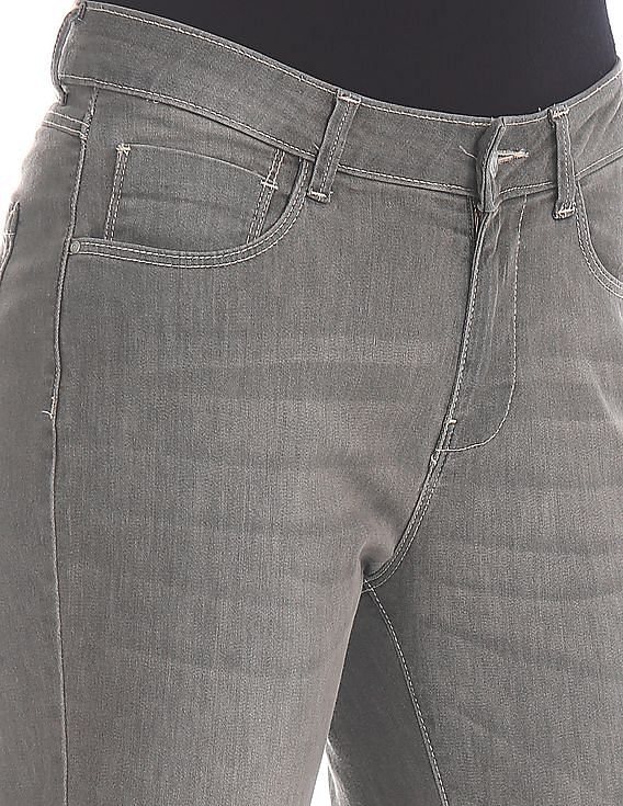 Flying Machine Women Veronica Skinny Fit Washed Jeans