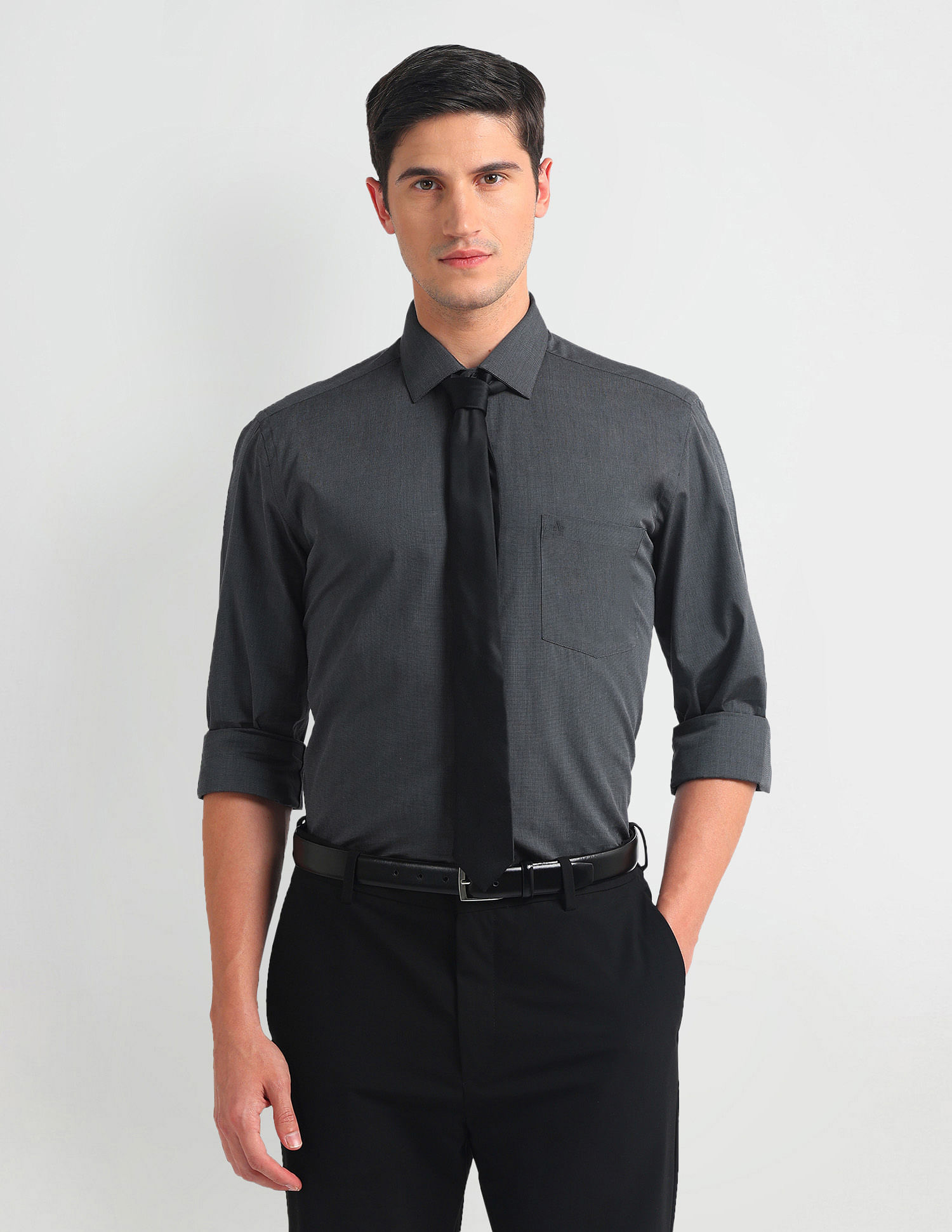 Arrow Pure Cotton Slim Fit Shirt