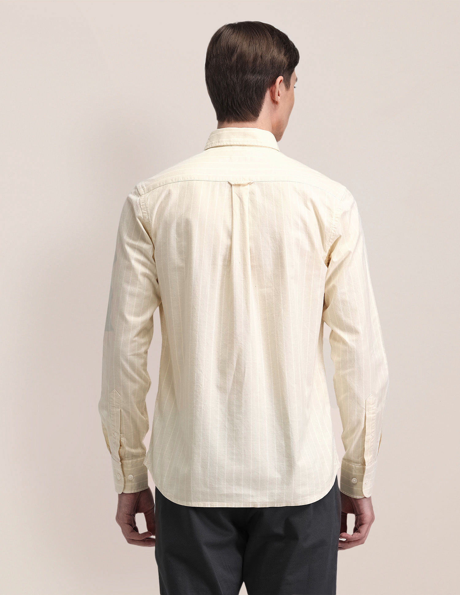 U.S. Polo Assn. Vertical Stripe Tailored Fit Shirt