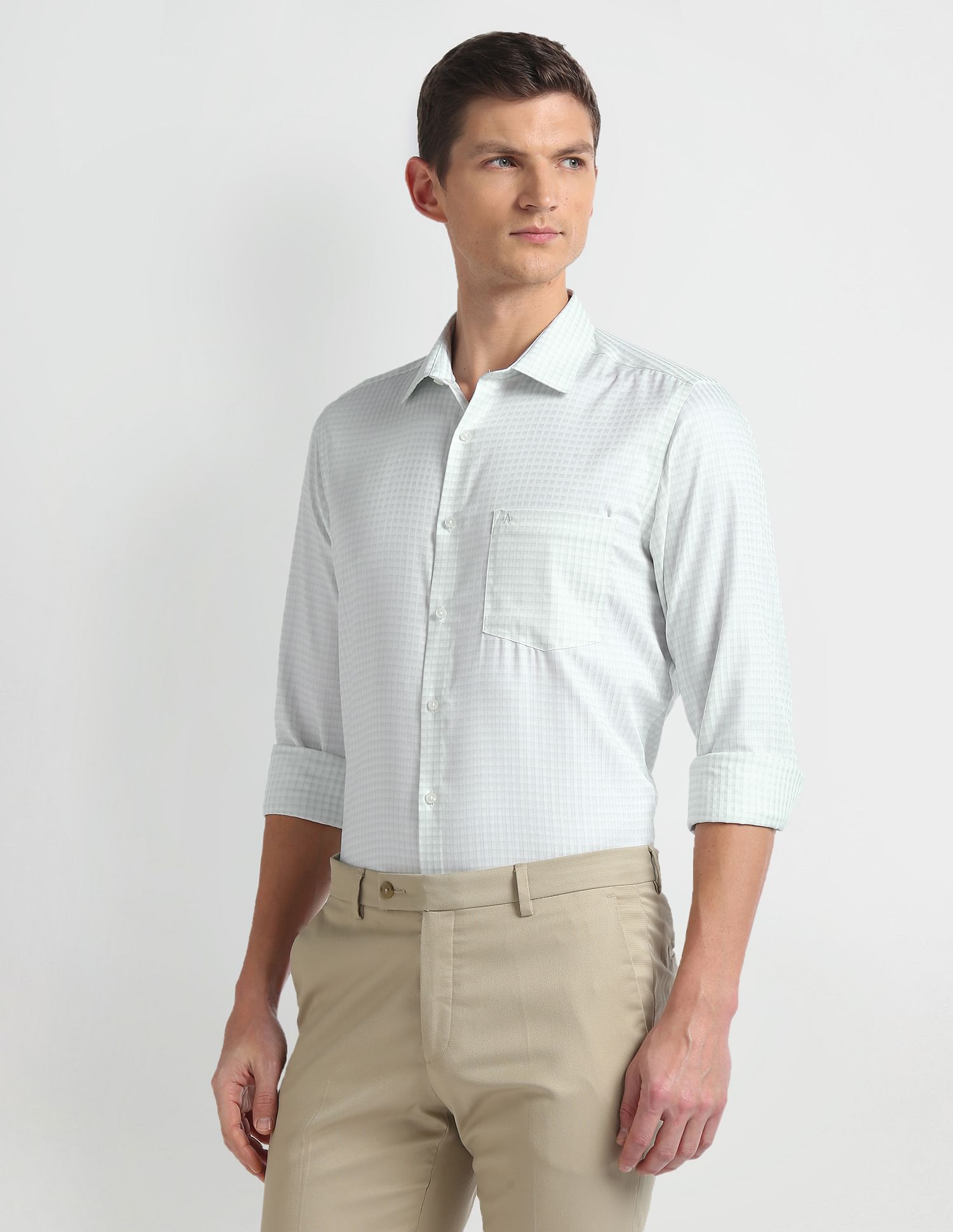 Arrow Liberty Classic Fit Check Shirt