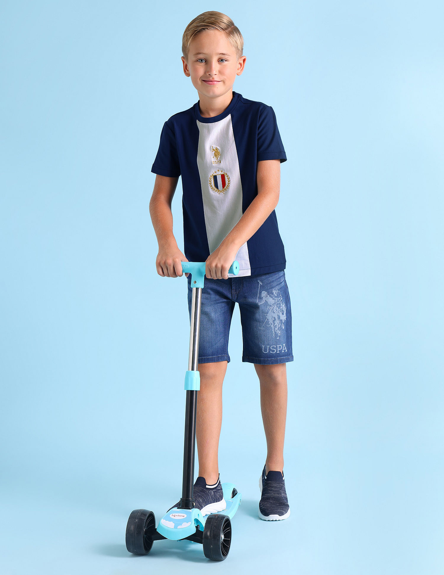U.S. Polo Assn. Kids Boys Embroidered T-Shirt