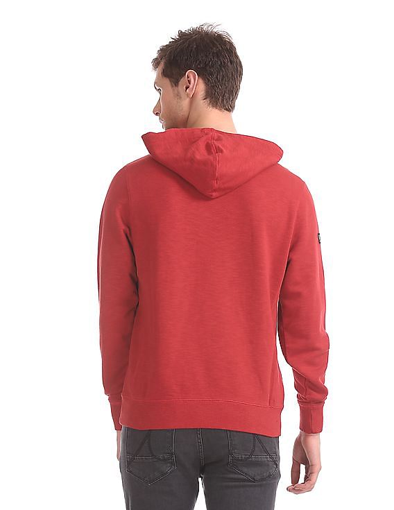 U.S. Polo Assn. Denim Co. Front Print Hooded Sweatshirt