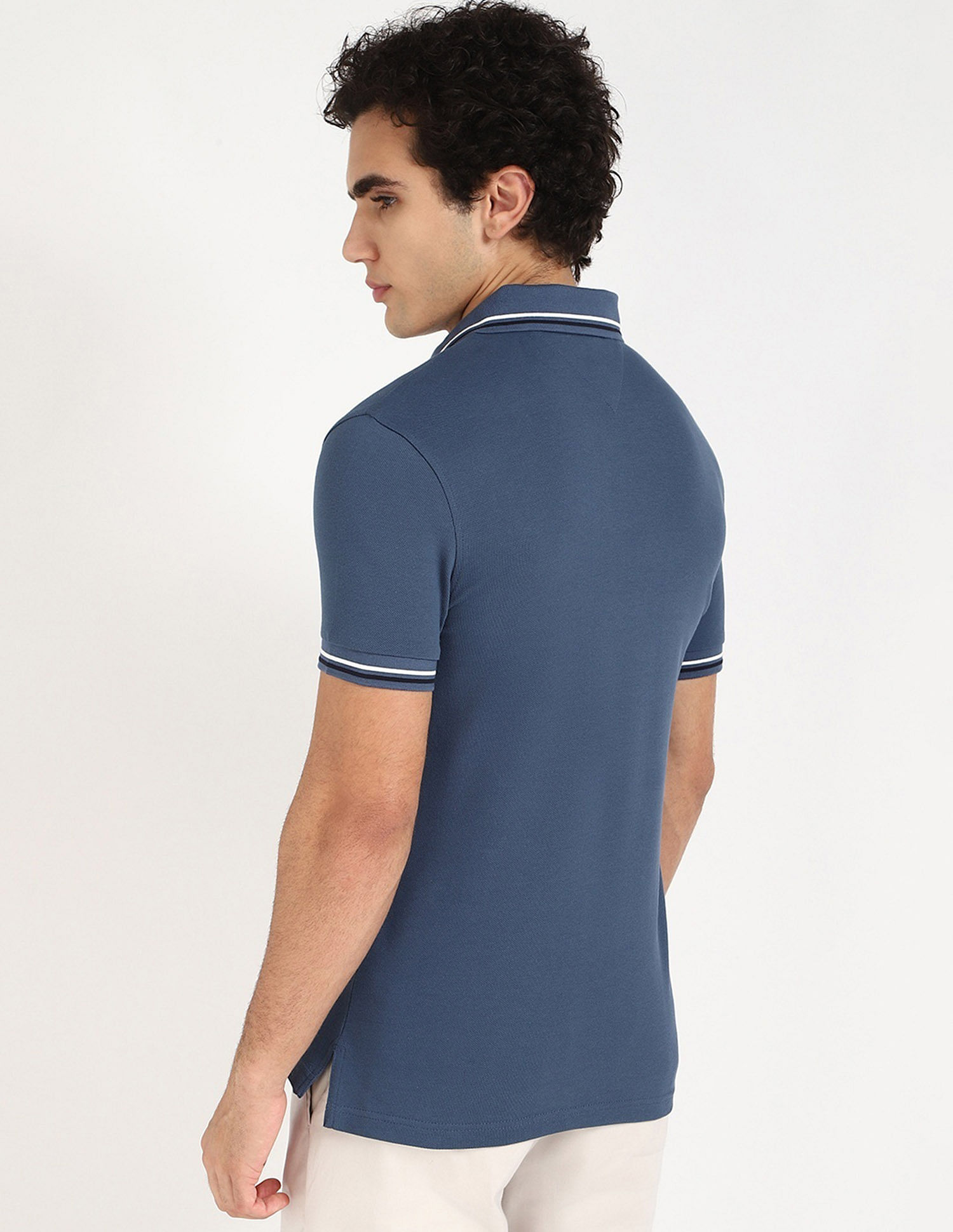 Tommy Hilfiger Solid Slim-Fit Cotton T-Shirt
