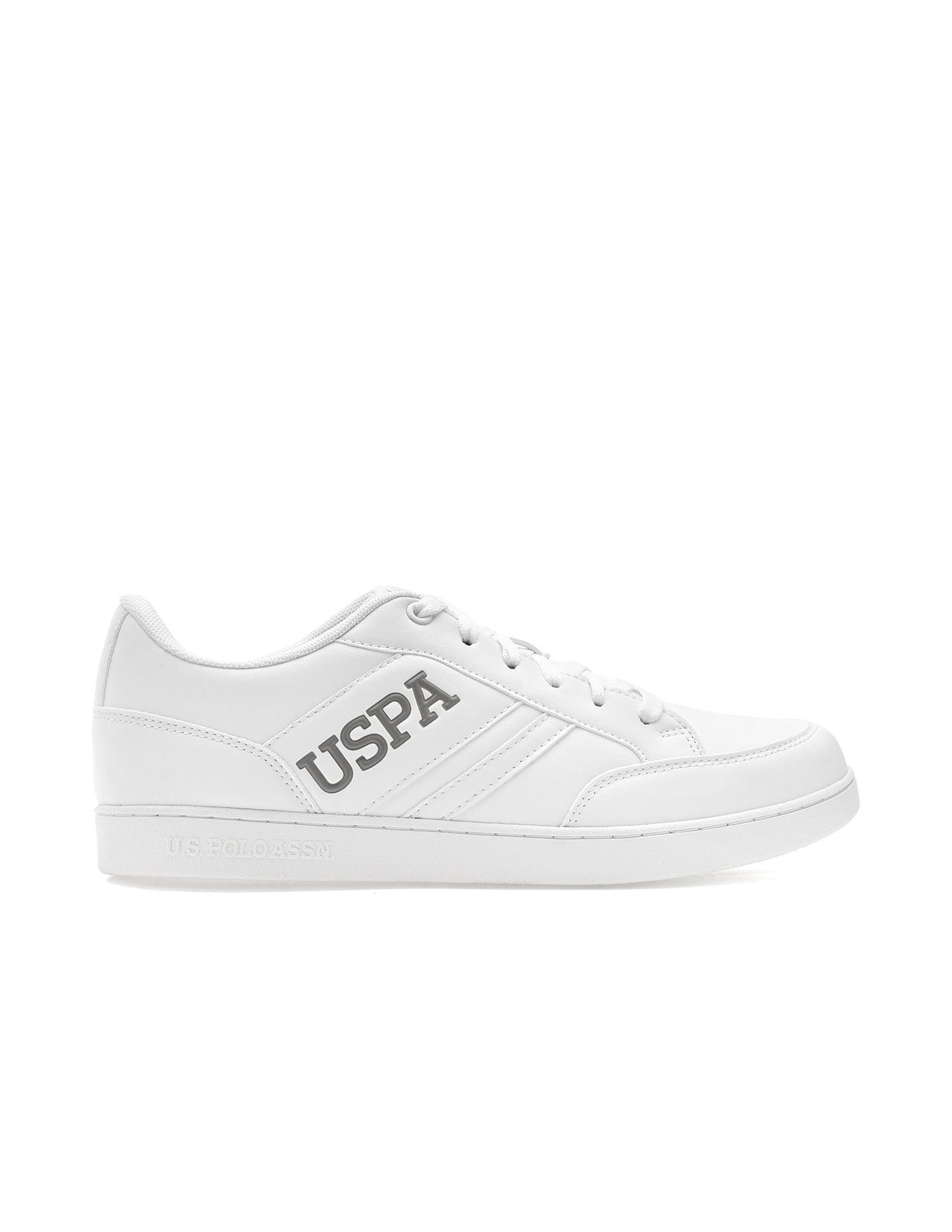 U.S. Polo Assn. Round Toe Solid Gala Sneakers