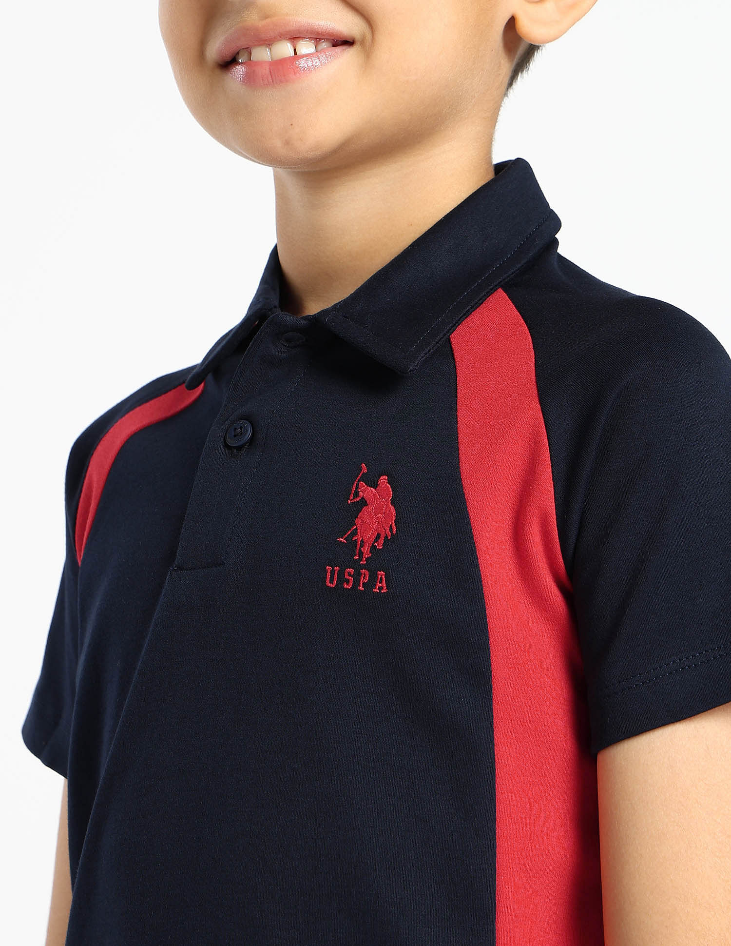 U.S. Polo Assn. Kids Boys Pure Cotton Regular Fit Polo Shirt