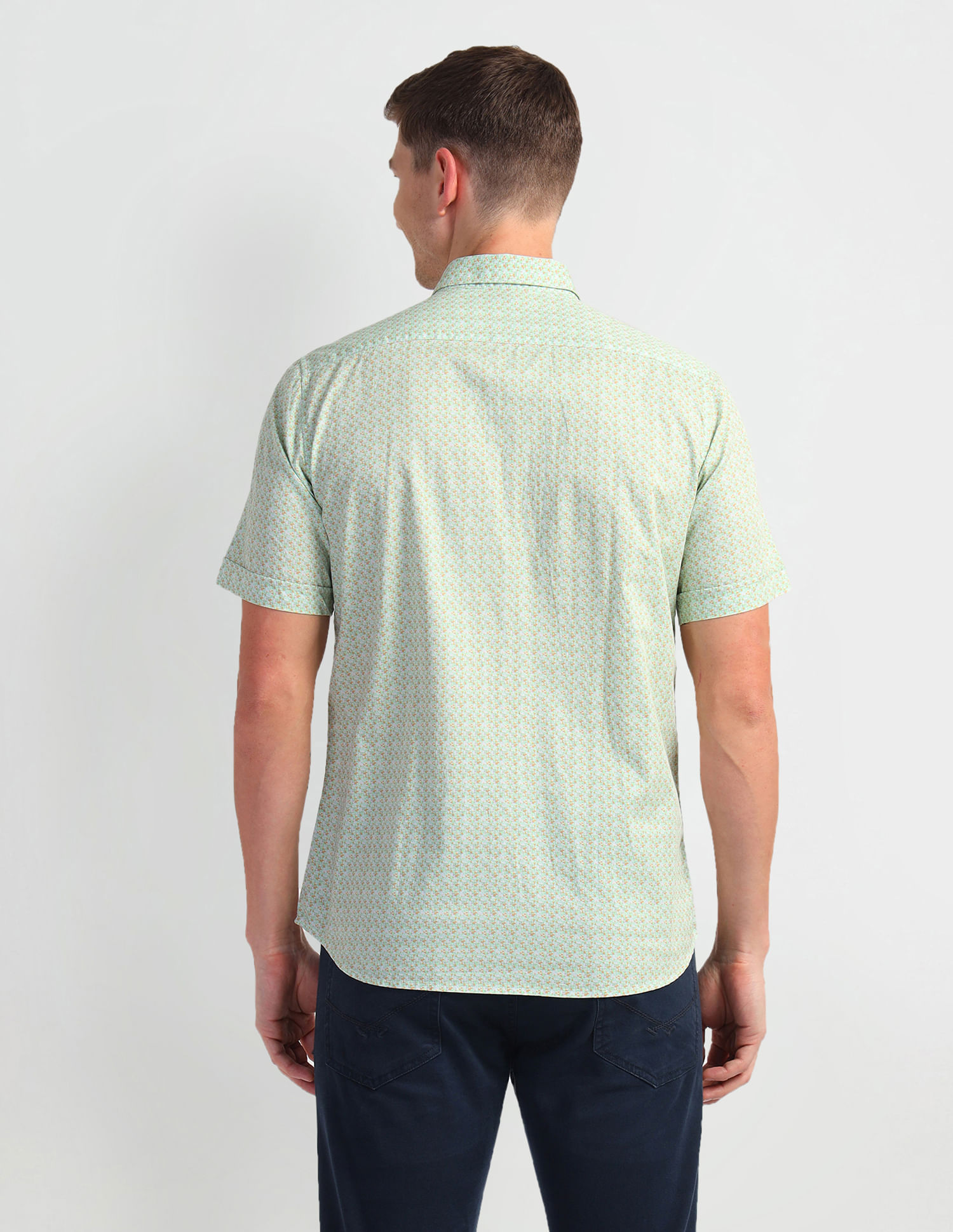 Arrow Sports Spread Collar Manhattan Slim Fit Shirt