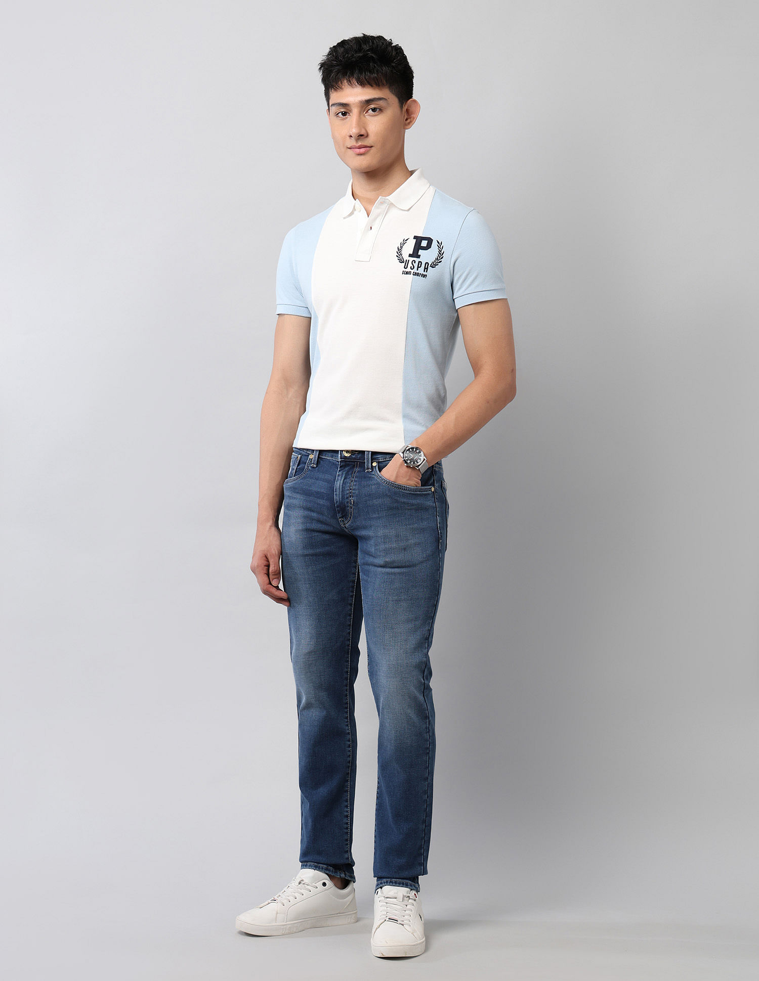 U.S. Polo Assn. Denim Co. Regallo Skinny Fit Blue Jeans