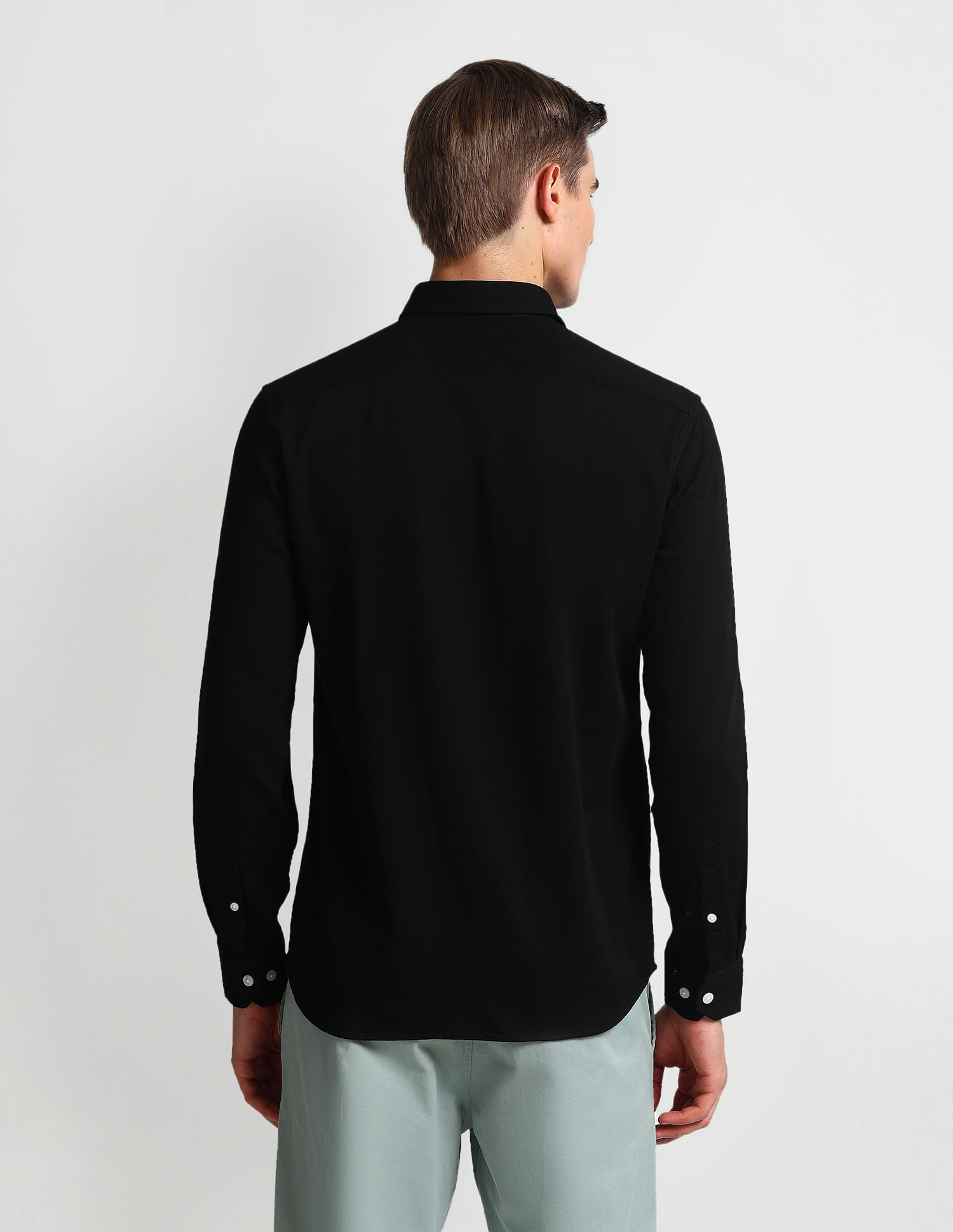 Arrow Sports Manhattan Slim Fit Dobby Shirt