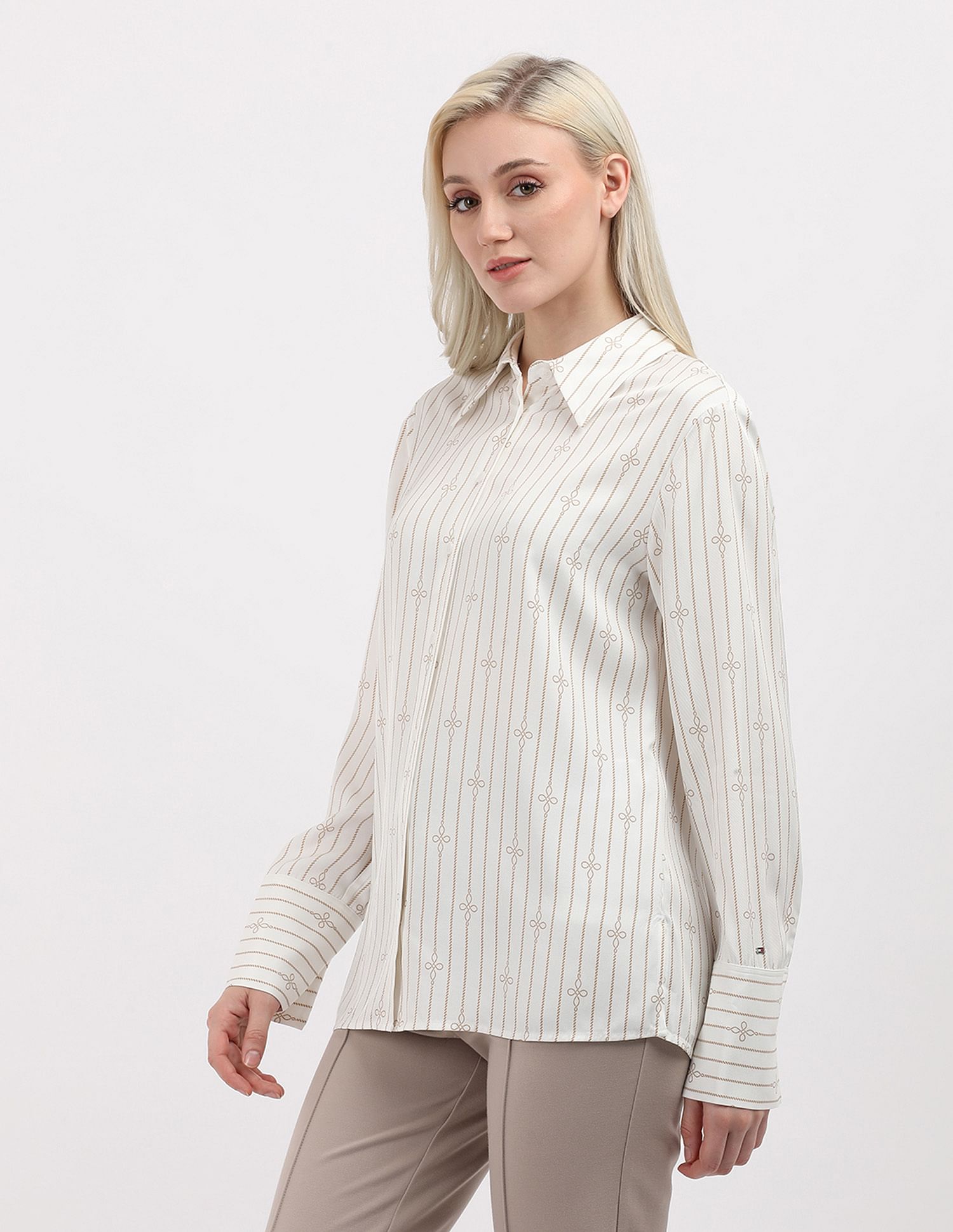 Tommy Hilfiger Regular Fit Vertical Striped Shirt