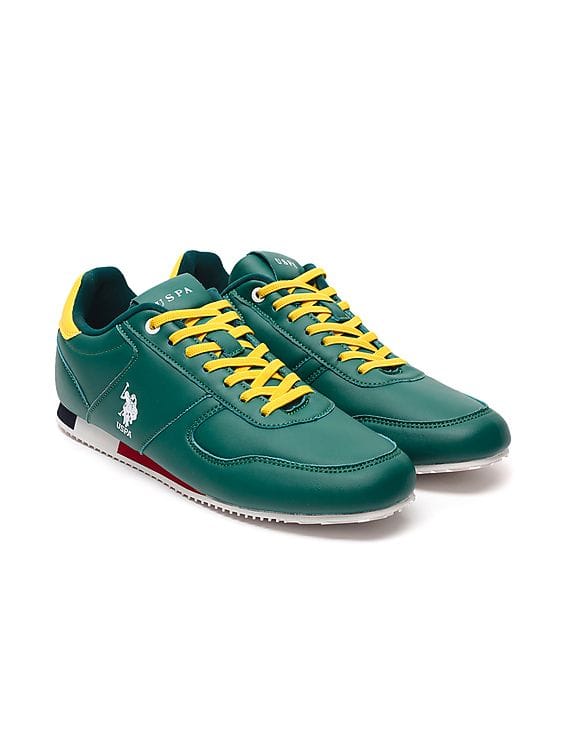 Buy U.S. Polo Assn. Men Dark Green Lace 