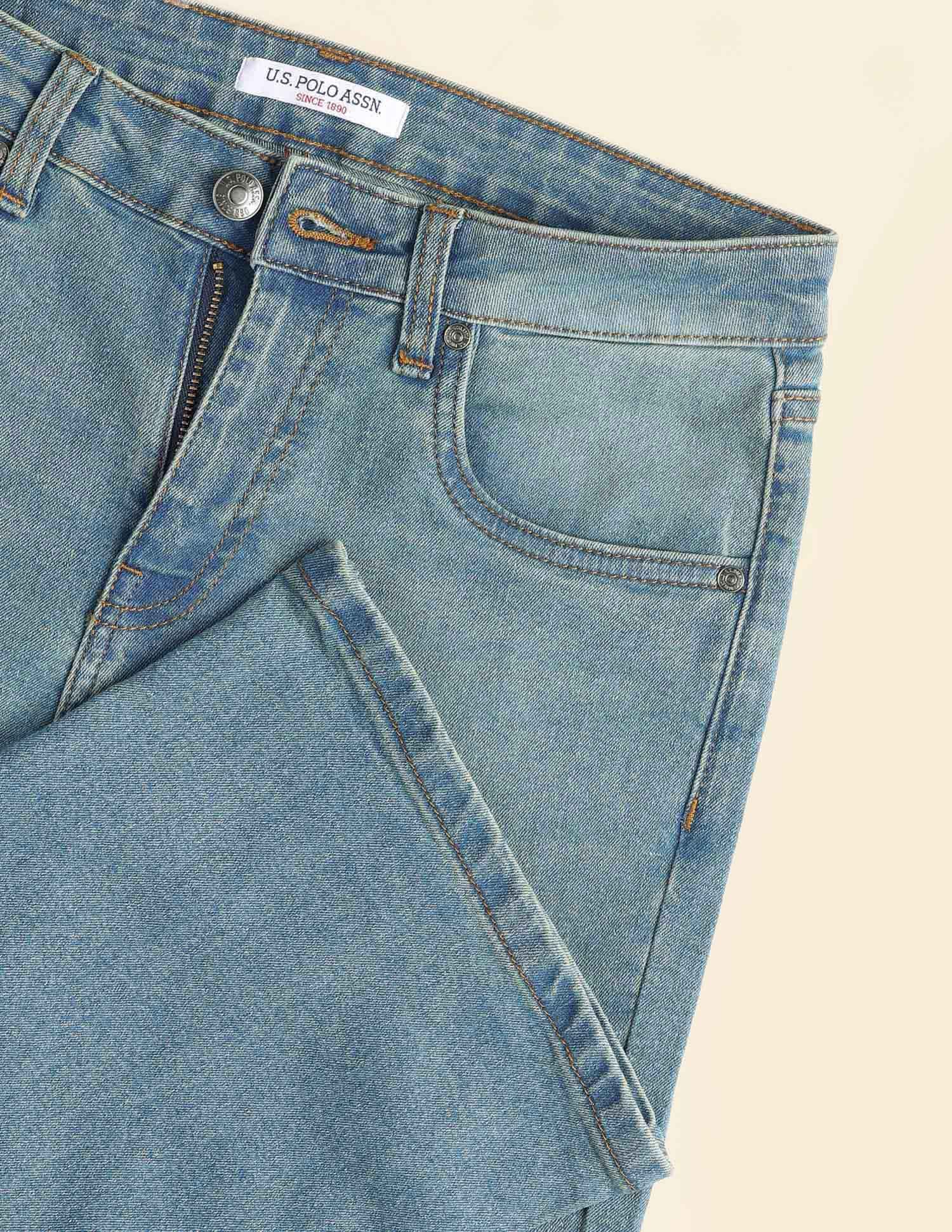 U.S. Polo Assn. Women Mid Rise Bootcut Jeans