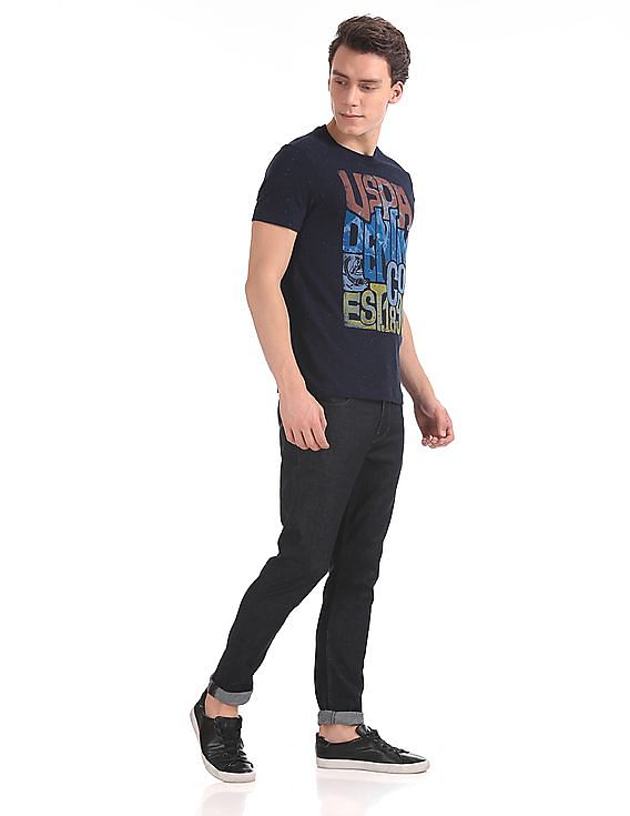 U.S. Polo Assn. Denim Co. Brandon Slim Tapered Fit Blue Jeans