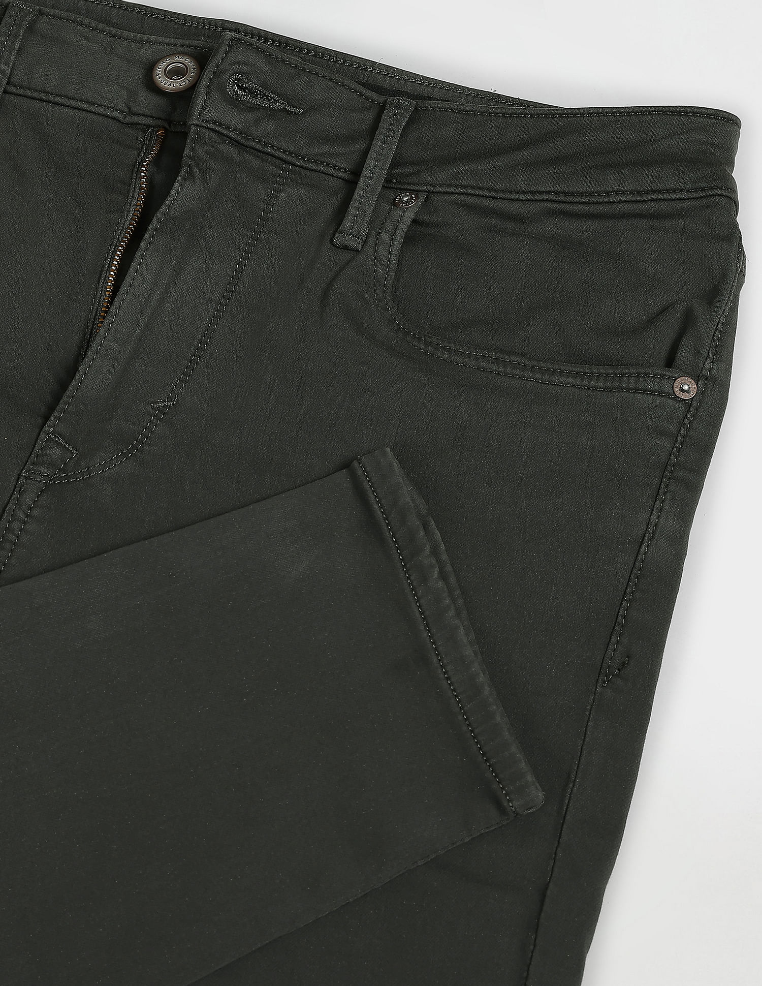 Flying Machine Relax Tapered Fit Mid Rise Jeans