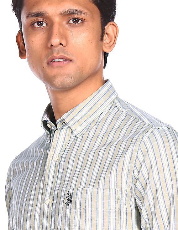 U.S. Polo Assn. Button Down Striped Casual Shirt