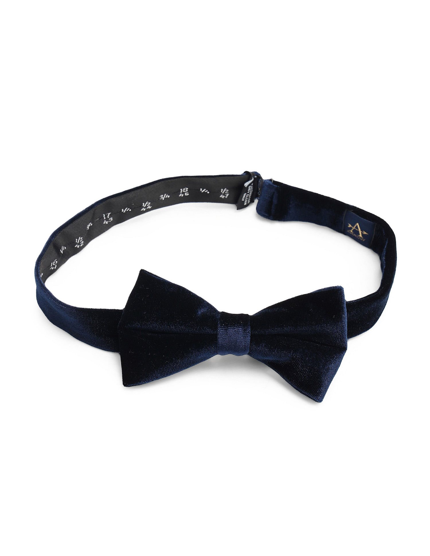 Arrow Men Pre Tied Velvet Bow Tie