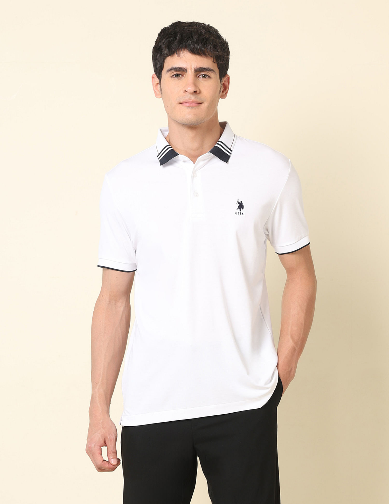 U.S. Polo Assn. Solid Gentleman's Club Polo Shirt