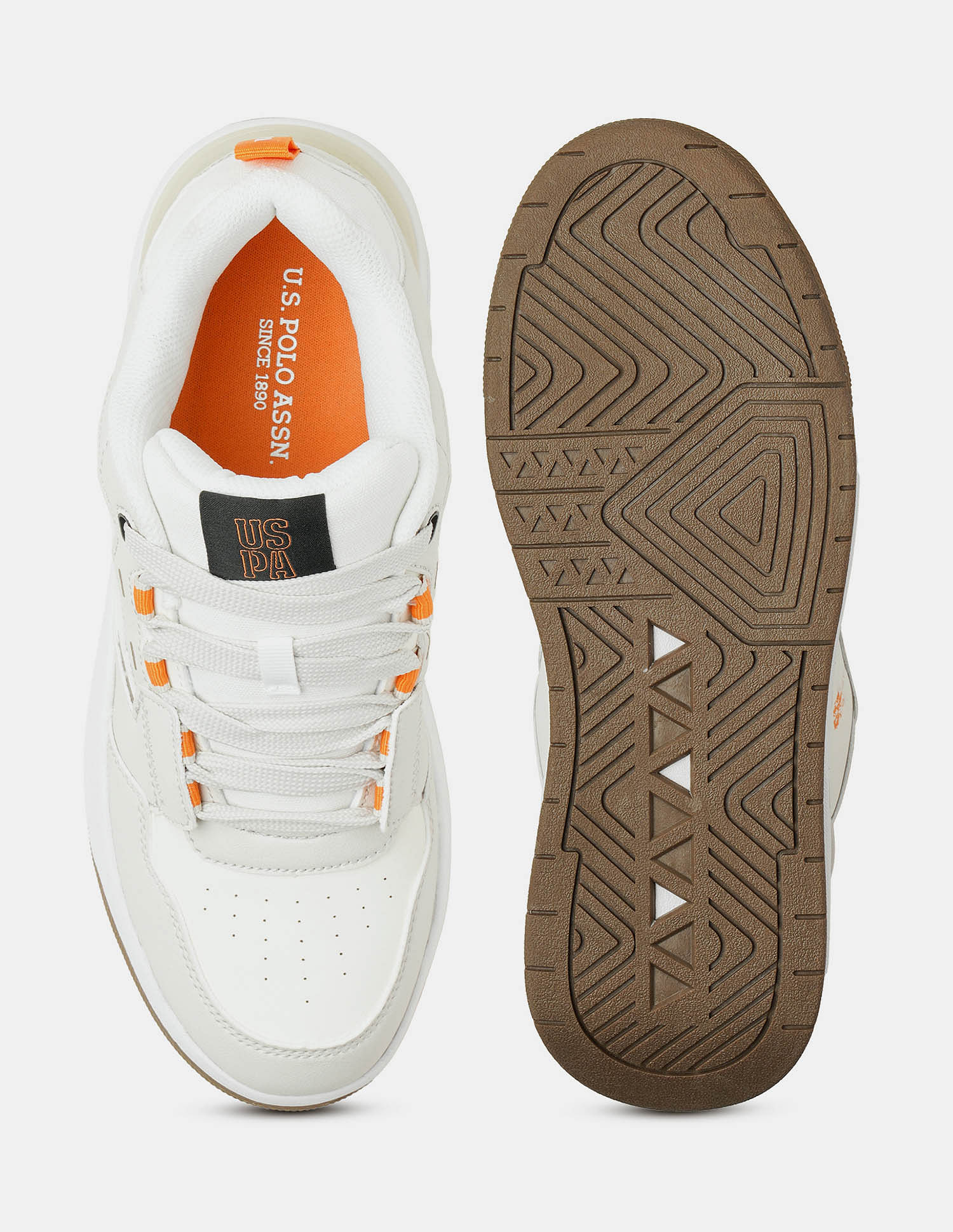U.S. Polo Assn. Men Colourblocked Vander Sneakers