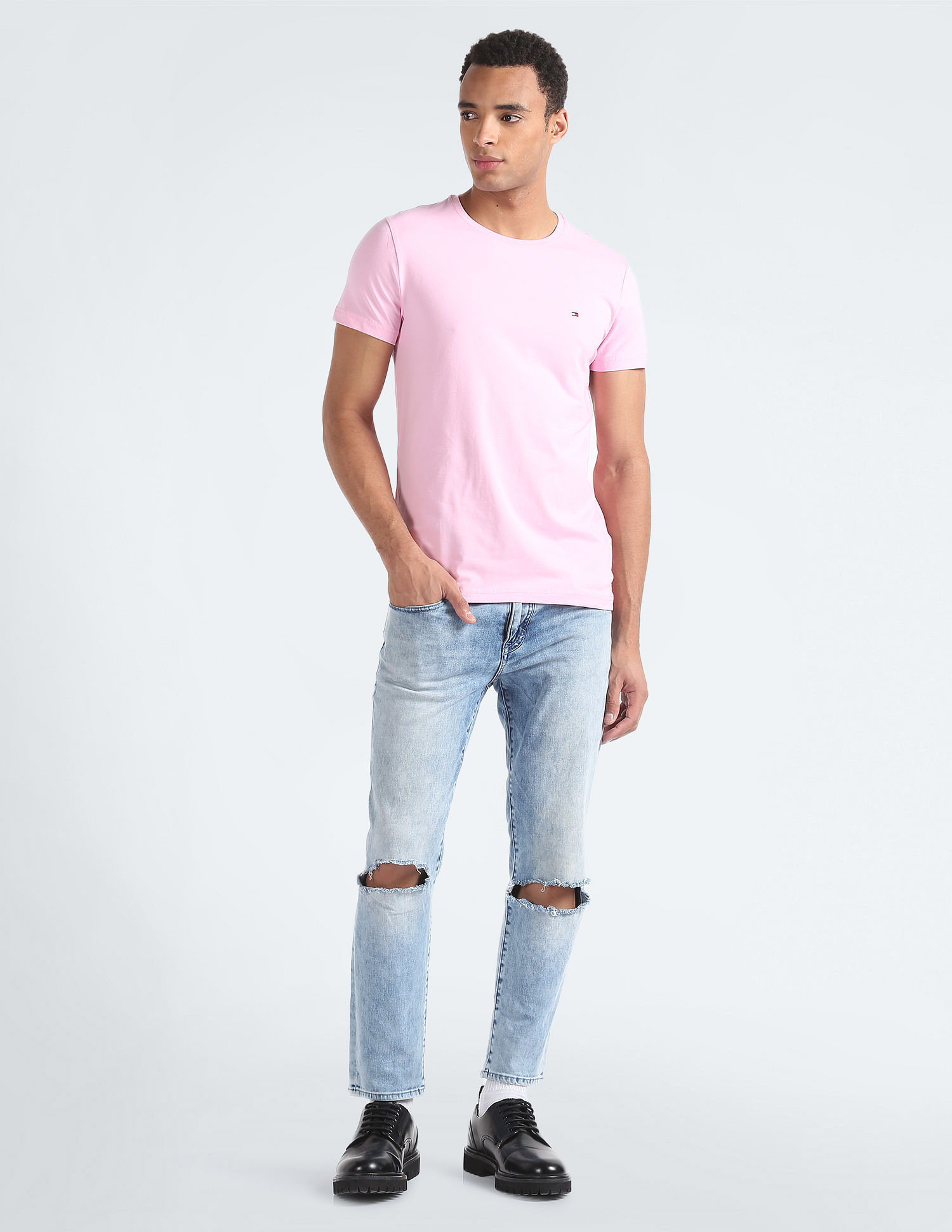 Tommy Hilfiger Solid Extra Slim Fit T-Shirt