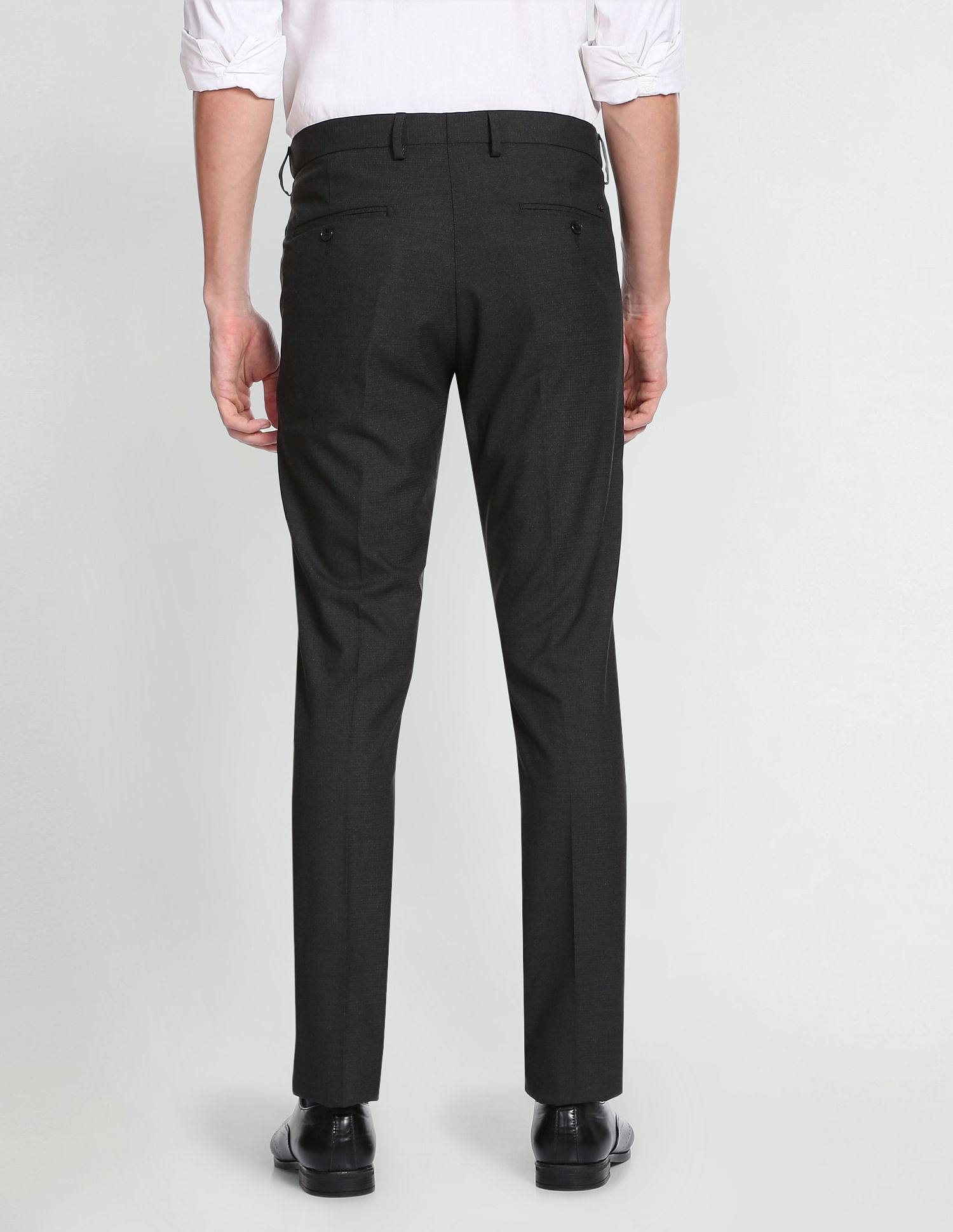 Arrow Regular Fit Tailored Formal Trousers