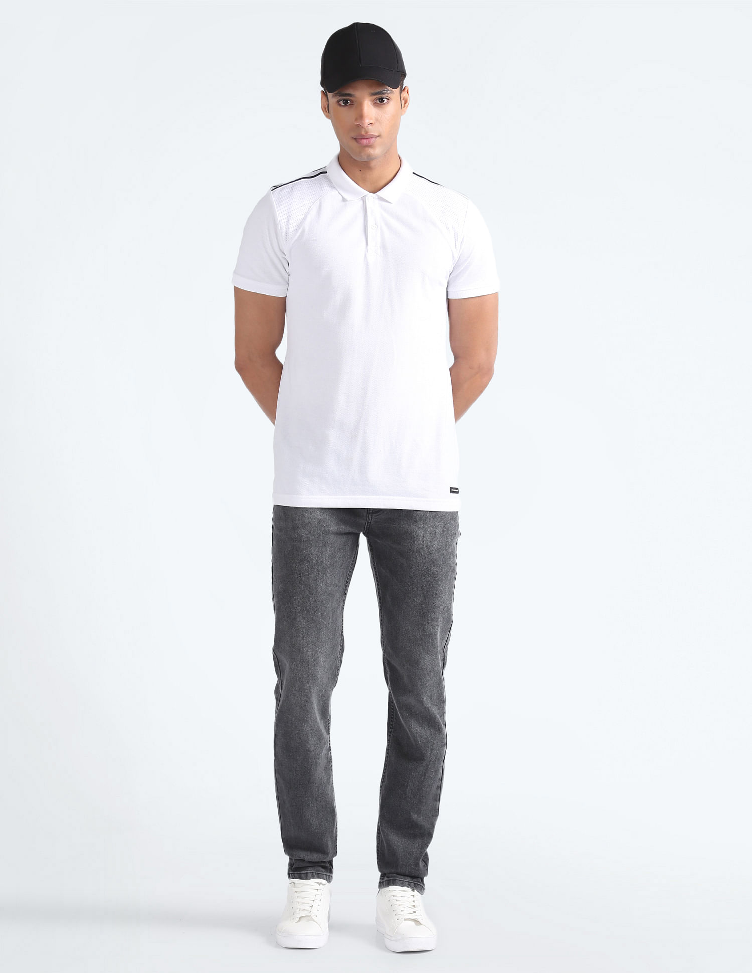 Flying Machine Mid Rise Freddie Slim Straight Fit Jeans