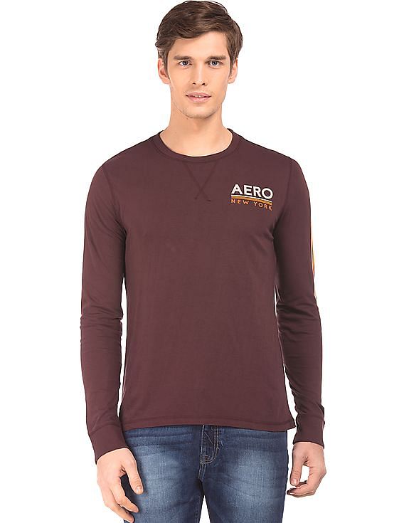 Aeropostale Regular Fit Long Sleeve T-Shirt