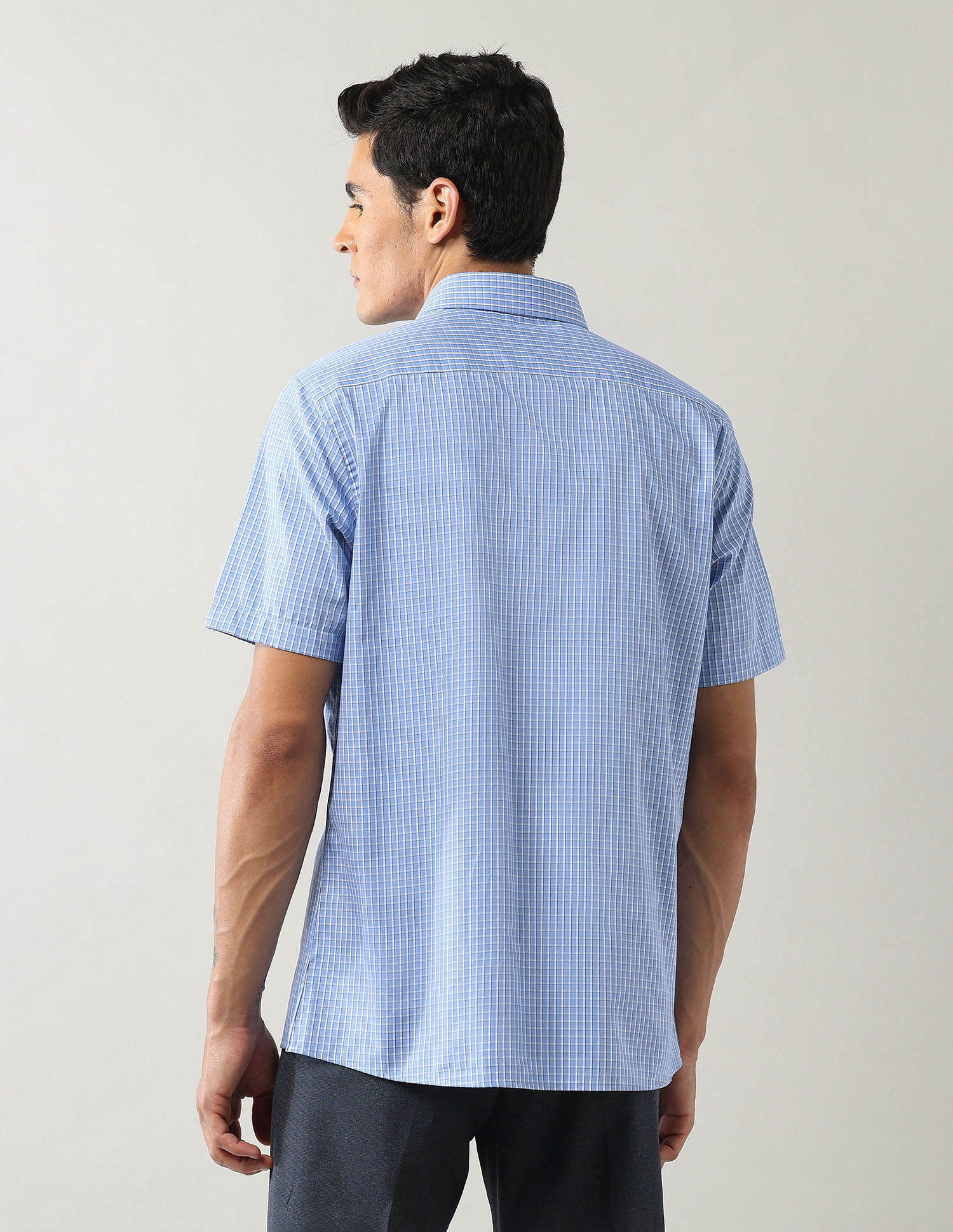 Arrow Graphic Printed Liberty Classic Fit Shirt