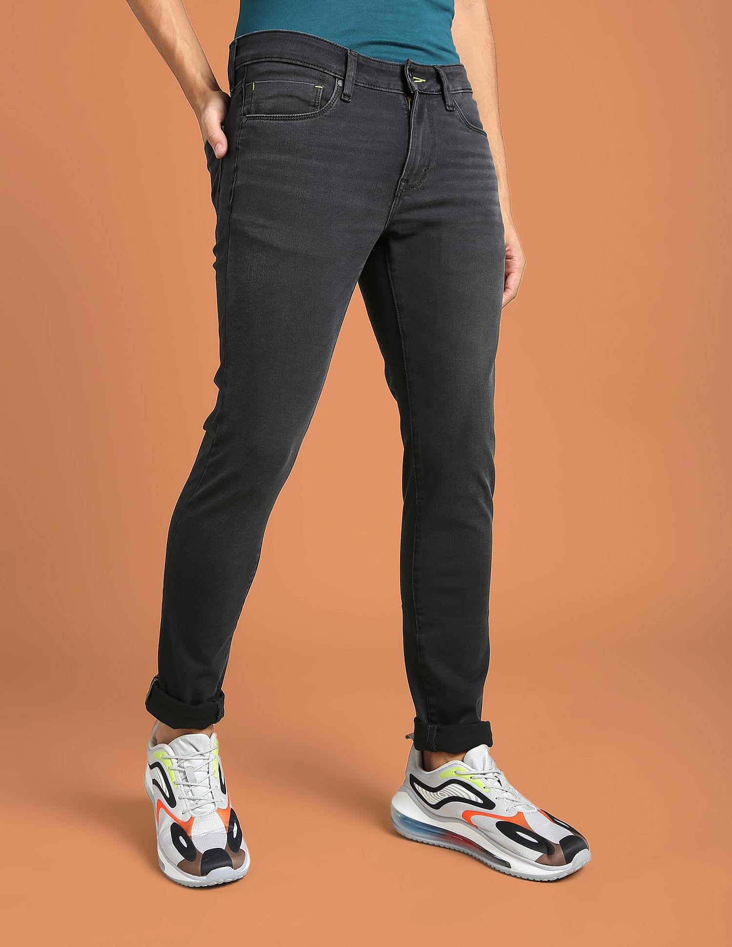 Flying Machine Jackson Super Skinny Fit Low Rise F-Lite Jeans
