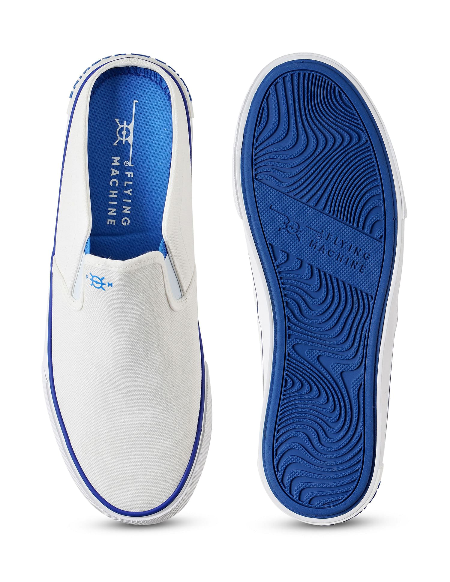 Flying Machine Men Solid Francis Slip On Shoes